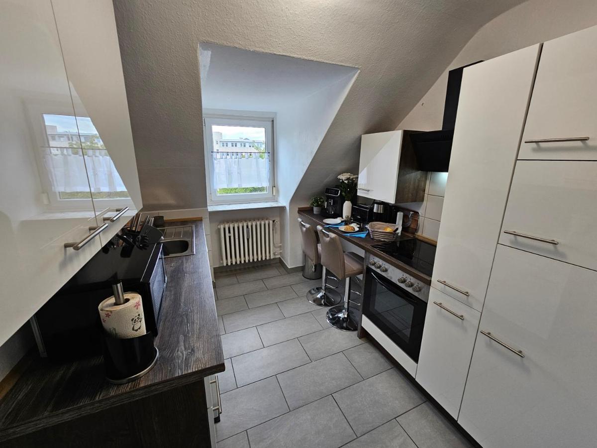 Exklusives Und Helles Dachgeschoss-Apartment No 3 Im Zentrum Von Kassel, Schnelles 1Gbit Internet, Geschirrspueler, Boxspringbetten Экстерьер фото