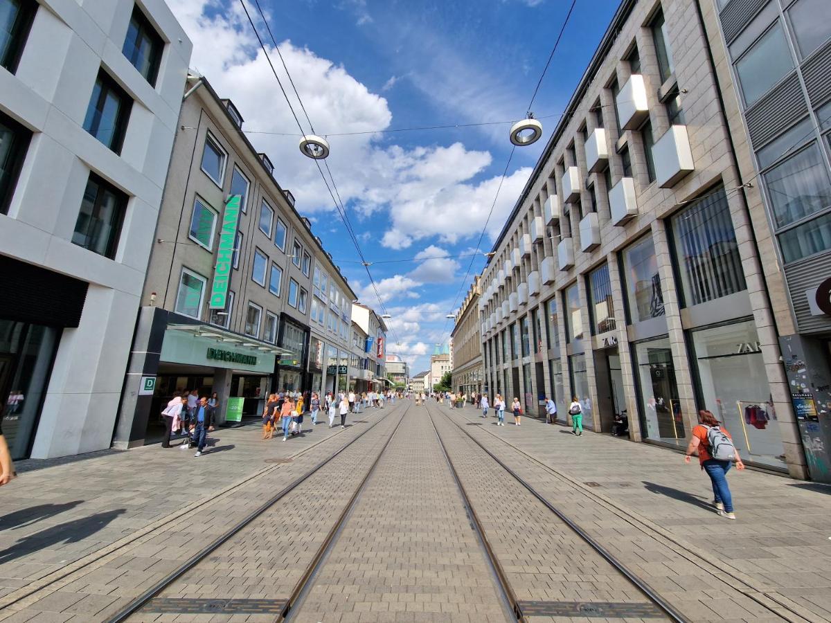 Exklusives Und Helles Dachgeschoss-Apartment No 3 Im Zentrum Von Kassel, Schnelles 1Gbit Internet, Geschirrspueler, Boxspringbetten Экстерьер фото